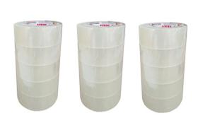 15 Fitas Durex Resistentes Transparente 45x100 Metros