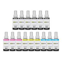 15 Garrafa Refil Tintas 664 Compatível Epson L355 L375 L395