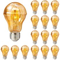 15 Lâmpada LED Filamento Retrô A60 Âmbar E27 4W Bivolt Avant 15 Lâmpada LED Filamento Retrô A60 Âmbar E27 4W Bivolt Avant
