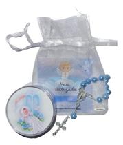 15 Lembrancinha De Batizado Mini Tercinho Menino