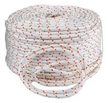 15 metros corda seda 12mm branca amarela