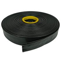 15 Metros de Mangueira Flat Preta Achatada 2 Polegadas Irrigação Borrachas Londrina