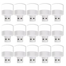 15 Mini Luminária LED Portátil USB Com Proteção Para Os Olhos