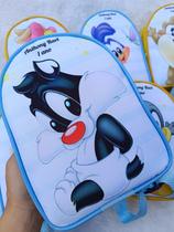 15 mochilinhas lembrancinha de aniversário Tema Loney Tunes.