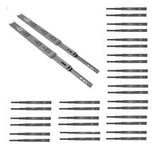 15 Pares Corrediças Trilhos Telescopico A45 450mm - Abraplac