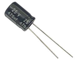 15 pçs - capacitor eletrolitico 470uf x 25v - 470x25v