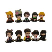 15 PCS Figuras De Ação Q Version Demon Slayer Tanjiro Inosuke Zenitsu Bonecos Fantasma Modelo De 15 PCS Figuras De Ação Q Version Demon Slayer Tanjiro Inosuke Zenitsu Bonecos Fantasma Modelo De