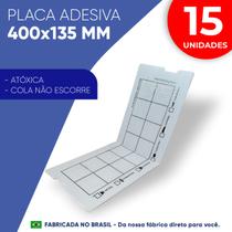 15 Placas adesivas 400x135