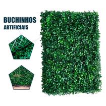 15 Placas de Grama Artificial 40x60cm Buchinho Painel Muro Verde Decoração