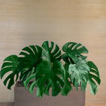 15 Plantas Costela de Adão Artificial Linha Premium Decoração de Jardim vertical e Muro Inglês DE0524