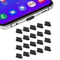 15 Plug protetor entrada USB C anti poeira celular e notebook Silicone