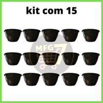 15 Vaso Cuia 18 Preto