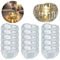 15 Velas Led em forma de Coração Resistente Decorativa 15 Velas Led em forma de Coração Resistente Decorativa