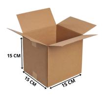 150 Caixa De Papelão 15X15X15 Para Transporte - Resistente