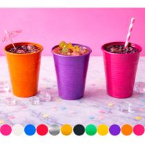150 Copos Descartáveis 200ml Festa Aniversário e eventos dec