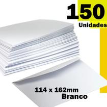 150 envelope comercial branco, lisa, cartas, tradicioanal, scrity