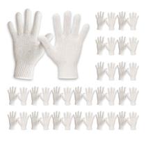 150 Prs Luvas Tricotadas Segurança Multiuso 4 fios Algodão 150 Prs Luvas Tricotadas Segurança Multiuso 4 fios Algodão