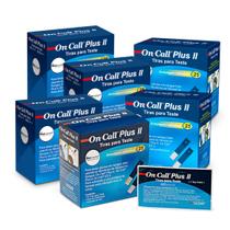 150 Tiras de Glicose Individuais On Call Plus II 150 Tiras de Glicose Individuais On Call Plus II