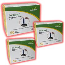 150 Tiras Glicose Bioland Fitas Medir Glicemia Diabetes 150 Tiras Glicose Bioland Fitas Medir Glicemia Diabetes