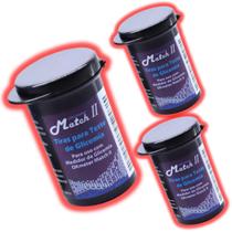 150 Tiras Glicose Match 2 Ok Meter Fitas Glicemia Diabetes