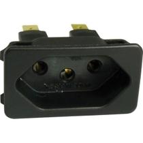 150 Tomada Fêmea 3 Pinos 10a Margirius Painel Aparelho Preto 150 Tomada Fêmea 3 Pinos 10a Margirius Painel Aparelho Preto