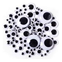 150 Un Olhinhos Adesivos Artesanato Olhos Boneco