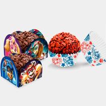 150 uni Forminhas para doces Decoração Patrulha Canina festa 150 uni Forminhas para doces Decoração Patrulha Canina festa