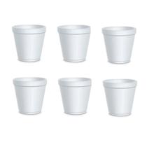 150 Unidades Copo Isopor 120ml Para Café Sopa Chá sorvete