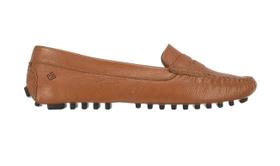 15203LCS Mocassim Feminino em couro estilizado driver forrado em couro 15203LCS Mocassim Feminino em couro estilizado driver forrado em couro