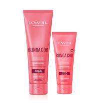 1534LW Kit Lowell Blinda Cor Shampoo+Leave-in hidrata e prot