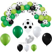 156 PÇS Tema Da Festa De Futebol Balão De Futebol Kit Arco Balões Bexiga De Látex Meninos Festa De Aniversário Esportes 156 PÇS Tema Da Festa De Futebol Balão De Futebol Kit Arco Balões Bexiga De Látex Meninos Festa De Aniversário Esportes