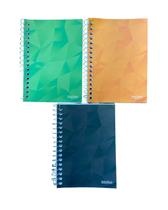 15un Caderno escolar espiral 1/8 Capa Flexível sortida 96fl