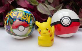 15Un Pokémon Miniaturas na Pokebola Brinquedo Crianças - Nova Coleção - Gk