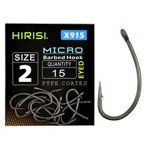 15x Anzóis De Pesca Para Carpa Em Aço Carbono De Alta Qualidade Com Micro Barbela E Revestimento 15x Anzóis De Pesca Para Carpa Em Aço Carbono De Alta Qualidade Com Micro Barbela E Revestimento