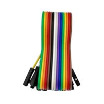 15x Cabos Jumpers Fêmea x Fêmea 20cm para Protoboard 15x Cabos Jumpers Fêmea x Fêmea 20cm para Protoboard