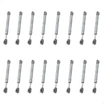 16 Amortecedor Porta Armário Pistão Gás 60N Capacidade 6Kg 16 Amortecedor Porta Armário Pistão Gás 60N Capacidade 6Kg
