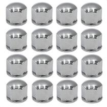 16 Capa Parafuso Roda Carro Lisa Cromada Celta Corsa Kadett Universal 16 Capa Parafuso Roda Carro Lisa Cromada Celta Corsa Kadett Universal