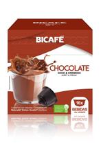 16 Cápsulas Para Dolce Gusto Sabor Chocolate Cápsula Bicafé