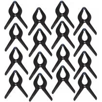 16 Grampos Multiuso Prendedor de Nylon 9 Pol Para Estúdio Fotográfico Brasfort 16 Grampos Multiuso Prendedor de Nylon 9 Pol Para Estúdio Fotográfico Brasfort
