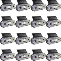 16 Lanterna Lateral Caminhão Carreta Facchini LED CR +Suporte