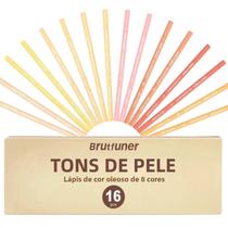 16 Lápis De Cor Para Desenho De Retratos, Esboços, Colorir Adultos, Sombreamento, Camadas E Mistura