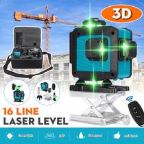 16 Linha 3D Laser Sheets Luz Verde 360 Graus Contro Remoto - generic