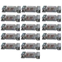 16 Pares de Conector de Encaixe para Móveis Sofá Cabeceira Painel Zincado G59 16 Pares de Conector de Encaixe para Móveis Sofá Cabeceira Painel Zincado G59