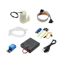 16 PCS Módulo De Irrigação Automática Kit DIY Relé Sensor De Umidade Do Solo Para Arduino Com