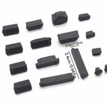 16 Peças Tampas de Silicone Antipoeira e Impermeáveis para Portas USB e Interfaces de Laptop 16 Peças Tampas de Silicone Antipoeira e Impermeáveis para Portas USB e Interfaces de Laptop