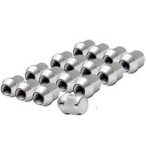 16 Porca Roda Cromada 19mm Jahu Onix 1.0,1.4 prisma spin 1.8 sonic Kit1372