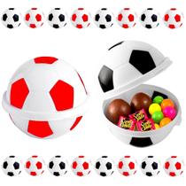 16 Potes Bola Futebol de Times Decoração Festa Aniversário Rubro Negro Mengo São Paulo