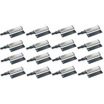 16 Pulsador Tip-on Fecho Toque Magnético Metálico Porta Gaveta Móveis