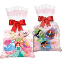 16 Sacolas Saquinho Surpresa Decoração Festa Princesas Disney