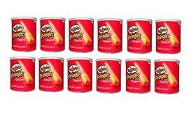 16 unidades de Batata Pringles natural 41g cada